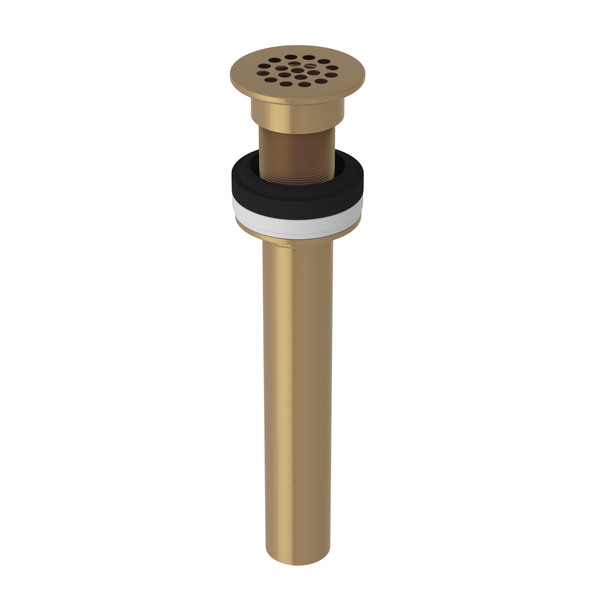 Non-Slotted Grid Drain - French Brass | Model Number: 6442FB - Product Knockout