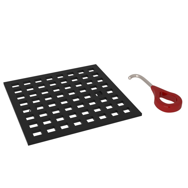 Matrix Decorative Drain Cover - Matte Black | Model Number: DC3143MB - Product Knockout