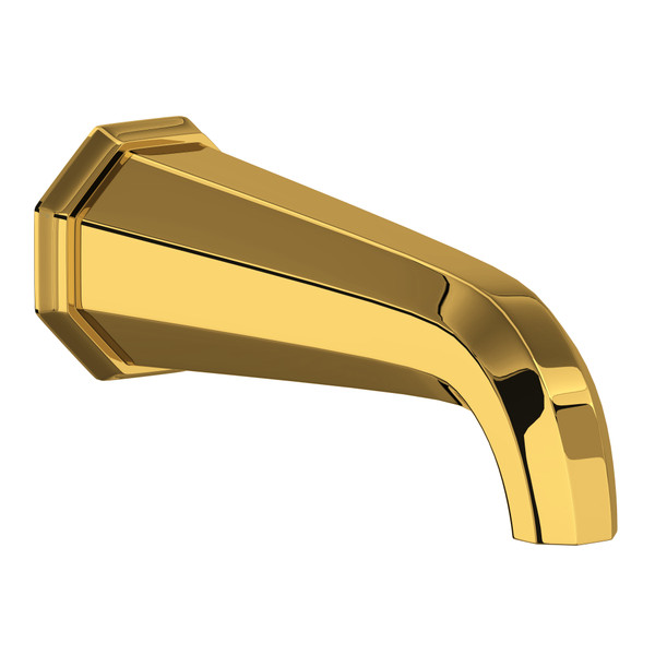 DISCONTINUED Deco™ Wall Mount Tub Spout - Unlacquered Brass | Model Number: U.3183ULB