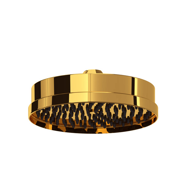 DISCONTINUED 8" Rain Showerhead - Unlacquered Brass | Model Number: U.5135ULB