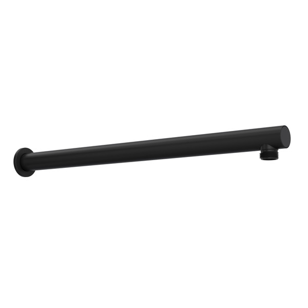 15 Inch Reach Wall Mount Shower Arm - Matte Black | Model Number: 150127SAMB - Product Knockout