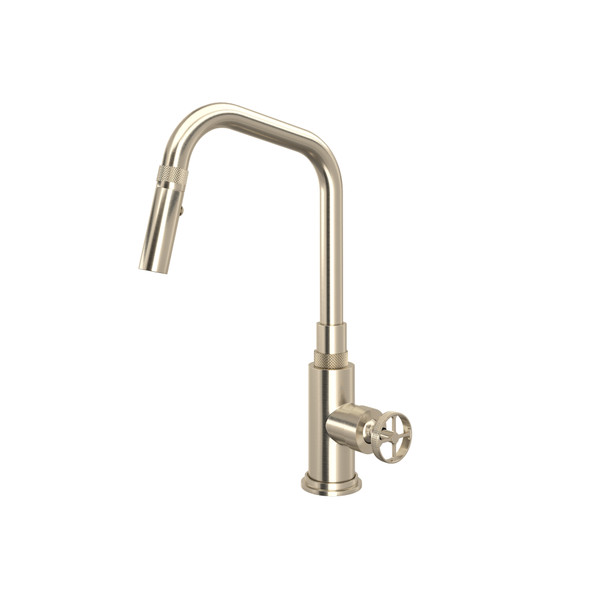 Campo Pull-Down Kitchen Faucet - Satin Nickel | Model Number: CP56D1IWSTN - Product Knockout