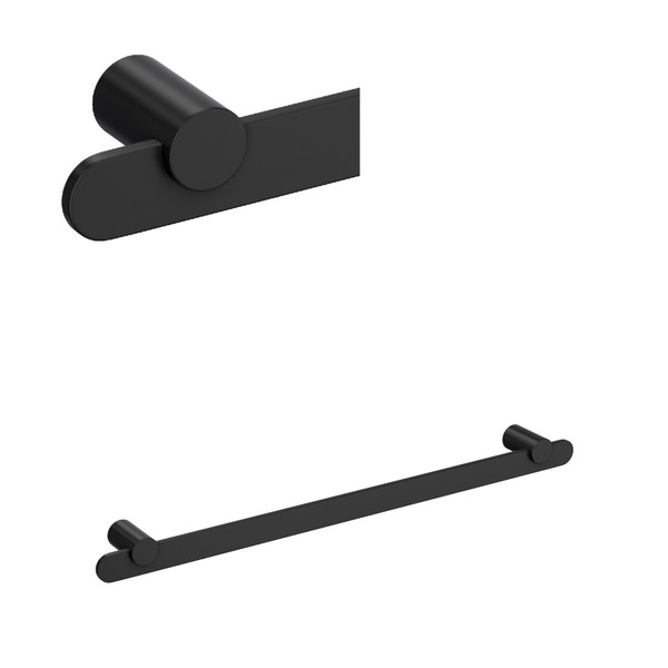 Eclissi™ 24" Towel Bar - Matte Black | Model Number: EC25WTB24MB