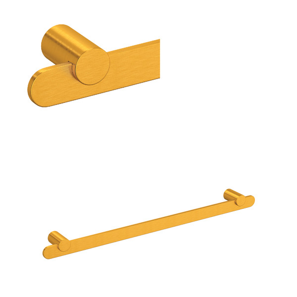 Eclissi 24 Inch Towel Bar - Satin Gold | Model Number: EC25WTB24SG - Product Knockout