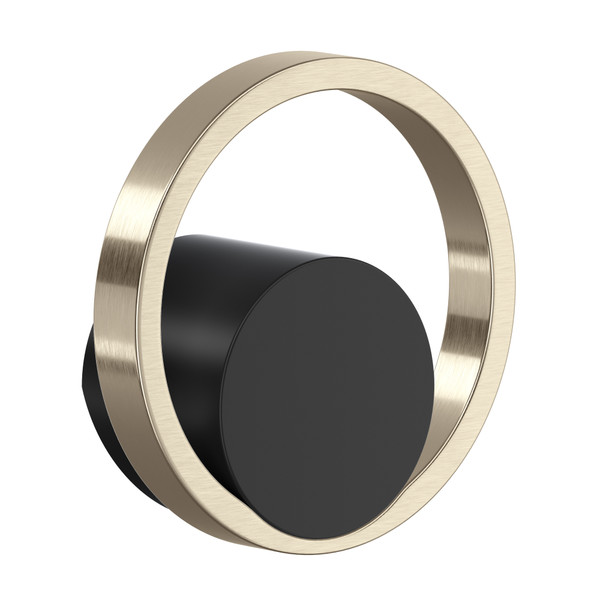 Eclissi™ Kitchen Faucet Handle - Matte Black/Satin Nickel | Model Number: EC81IWMBN