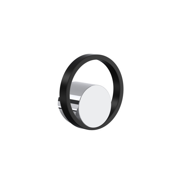 Eclissi™ Kitchen Faucet Handle - Polished Chrome/Matte Black | Model Number: EC81IWPCB
