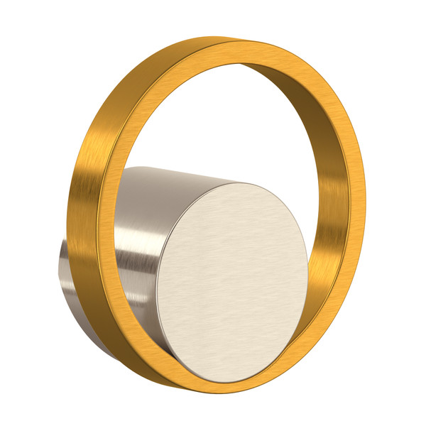 Eclissi™ Kitchen Faucet Handle - Satin Nickel/Satin Gold | Model Number: EC81IWSNG