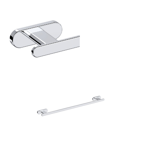 Miscelo 18 Inch Towel Bar - Polished Chrome | Model Number: MI25WTB18APC - Product Knockout