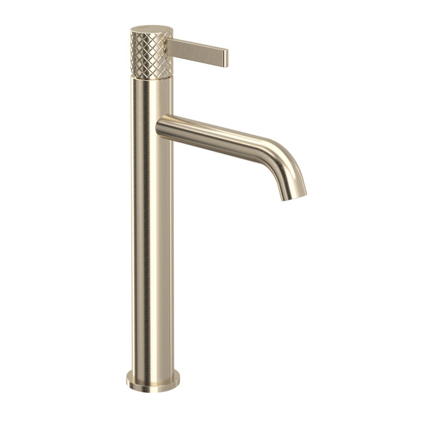Tenerife Single Handle Tall Bathroom Faucet - Satin Nickel | Model Number: TE02D1LMSTN - Product Knockout
