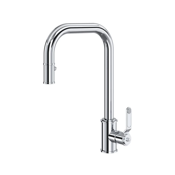 Armstrong™ Pull-Down Kitchen Faucet With U-Spout - Polished Chrome | Model Number: U.4546HT-APC-2