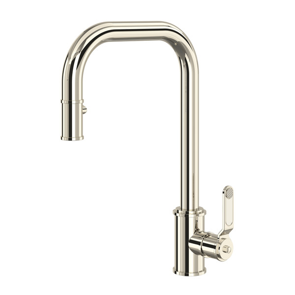 Armstrong™ Pull-Down Kitchen Faucet With U-Spout - Polished Nickel | Model Number: U.4546HT-PN-2