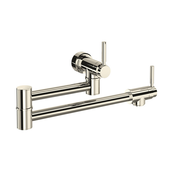 Holborn Pot Filler - Polished Nickel | Model Number: U.4899LS-PN-2 - Product Knockout