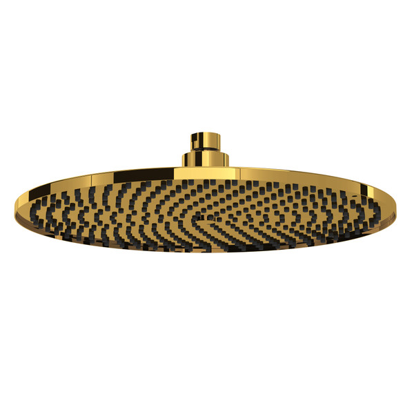 12" Rain Showerhead - Unlacquered Brass | Model Number: U.5237ULB