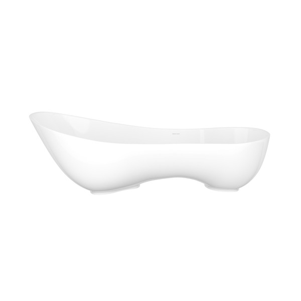 DISCONTINUED Cabrits 69" x 30" Freestanding Bathtub - Standard White (Gloss) | Model Number: CAB-N-SW-OF