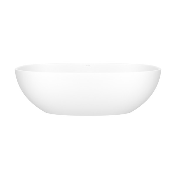 Barcelona 71" x 34" Freestanding Soaking Bathtub With Void - Standard White (Matte) | Model Number: BA3M-N-SM-NO