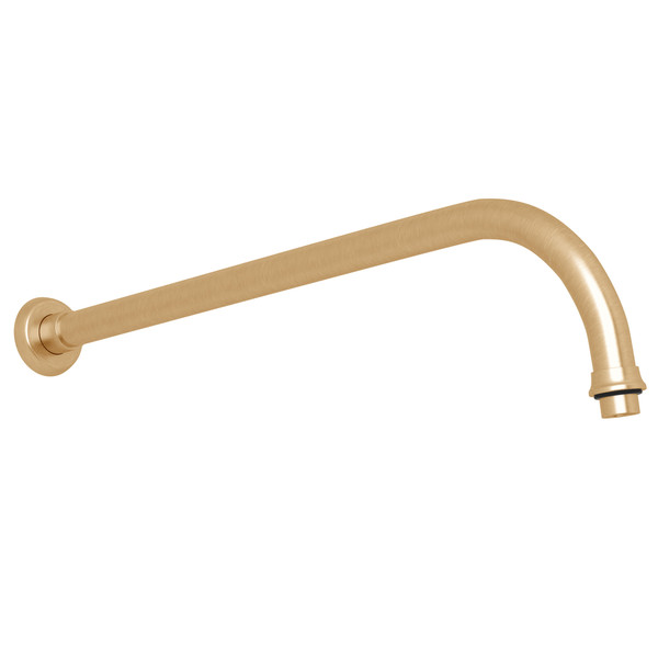 Holborn 15 Inch Wall Mount Shower Arm - Satin English Gold | Model Number: U.5884SEG - Product Knockout