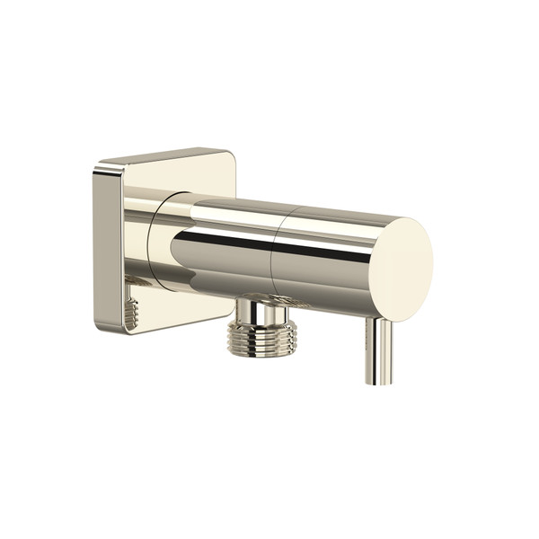 Handshower Outlet With Integrated Volume Control - Polished Nickel | Model Number: 0427WOPN - Product Knockout