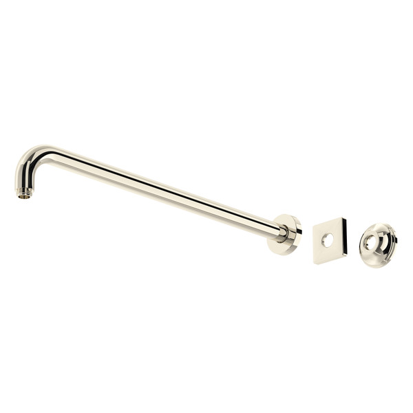 20" Reach Wall Mount Shower Arm - Polished Nickel | Model Number: 200127SAPN