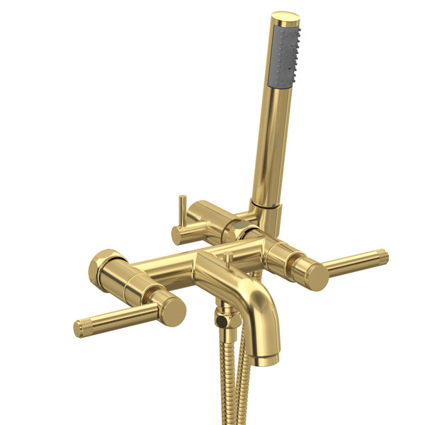 Exposed Tubfiller Valve - Satin Unlacquered Brass | Model Number: A3302/73ILSUB