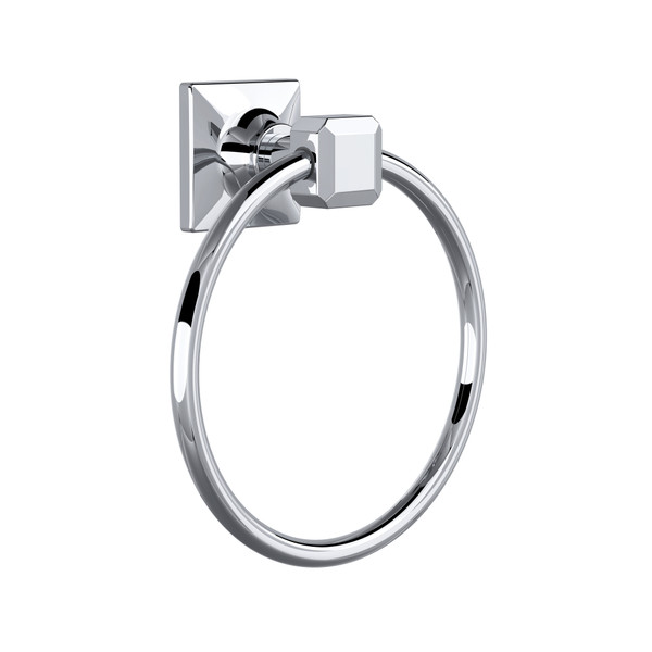 Apothecary Towel Ring - Polished Chrome | Model Number: AP25WTRAPC - Product Knockout