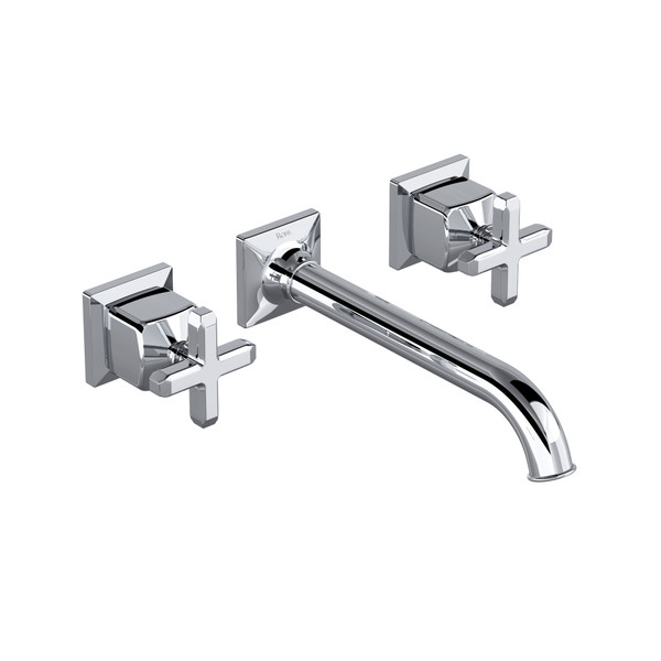 Apothecary™ Wall Mount Lavatory Faucet Trim - Polished Chrome | Model Number: TAP08W3XMAPC