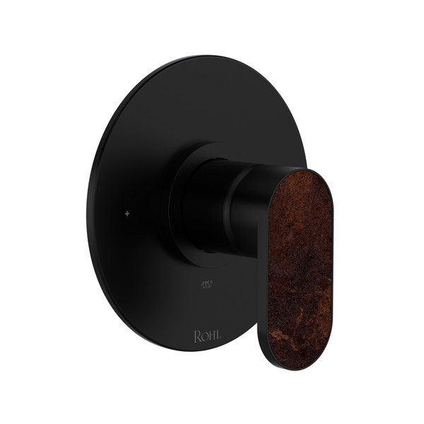 Miscelo 1/2 Inch Pressure Balance Trim with Lever Handle - Matte Black | Model Number: TMI51W1SDMB - Product Knockout