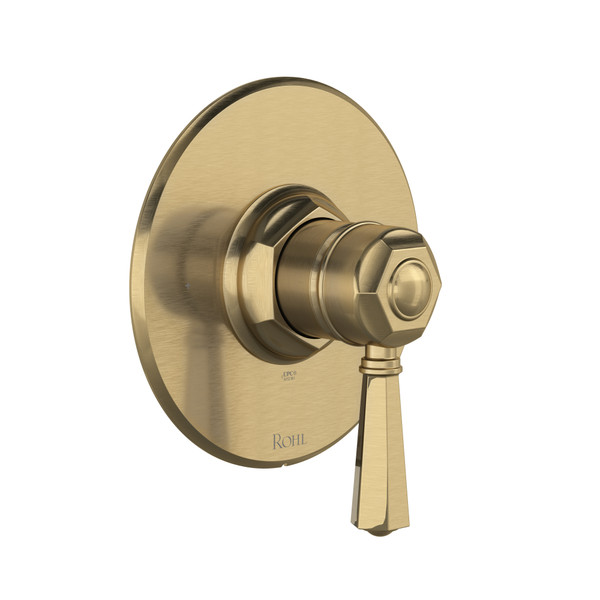 1/2 Inch Pressure Balance Trim with Lever Handle - Antique Gold | Model Number: TTN51W1LMAG - Product Knockout