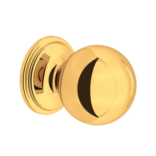 Large Rounded Drawer Pull Knobs - Set of 5 - English Gold | Model Number: U.6560EG