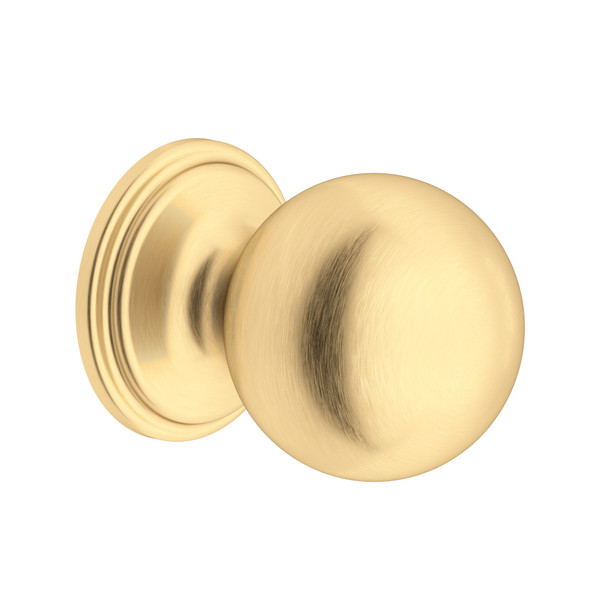 Large Rounded Drawer Pull Knobs - Set of 5 - Satin English Gold | Model Number: U.6560SEG