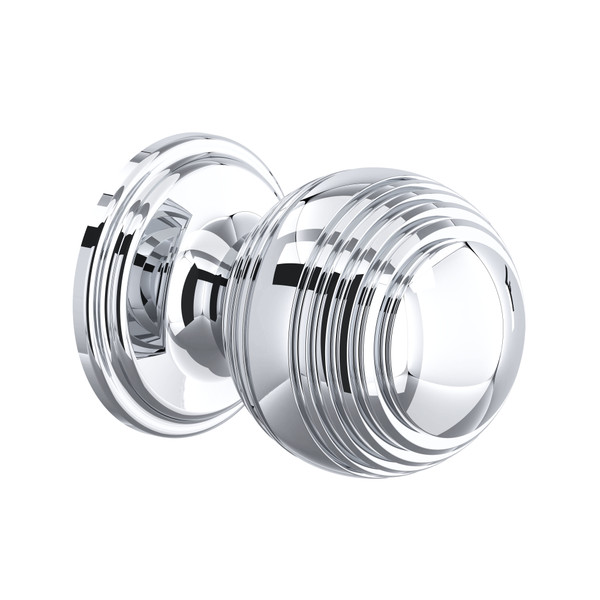 Large Contour Drawer Pull Knobs - Set of 5 - Polished Chrome | Model Number: U.6570APC