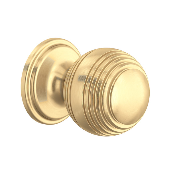 Large Contour Drawer Pull Knobs - Set of 5 - Satin English Gold | Model Number: U.6570SEG