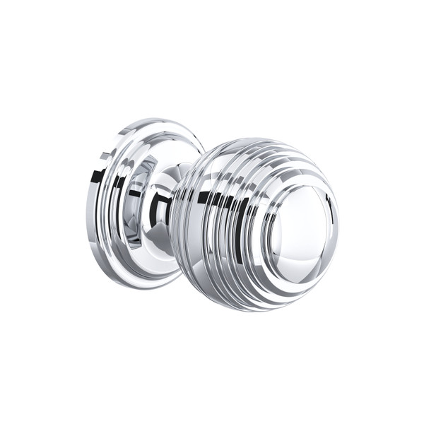 Small Contour Drawer Pull Knobs - Set of 5 - Polished Chrome | Model Number: U.6571APC