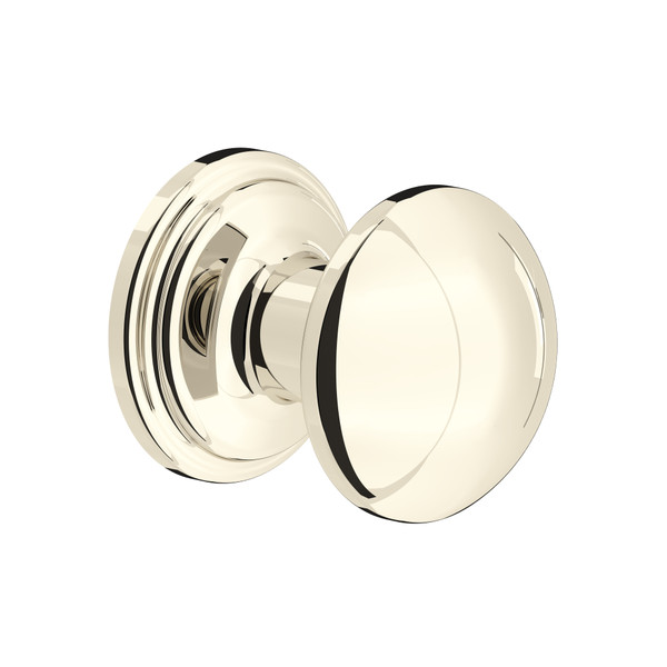 Small Button Drawer Pull Knobs - Set of 5 - Polished Nickel | Model Number: U.6581PN