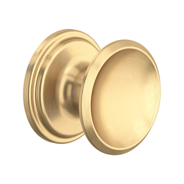 Large Concave Drawer Pull Knobs - Set of 5 - Satin English Gold | Model Number: U.6590SEG
