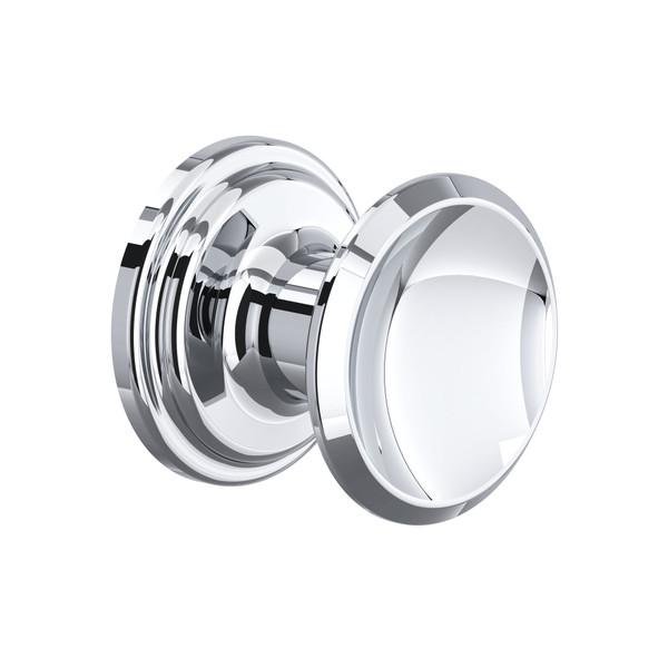 Small Concave Drawer Pull Knobs - Set of 5 - Polished Chrome | Model Number: U.6591APC