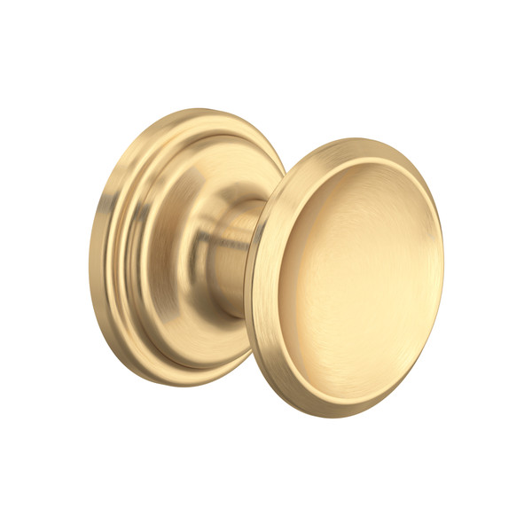 Small Concave Drawer Pull Knobs - Set of 5 - Satin English Gold | Model Number: U.6591SEG