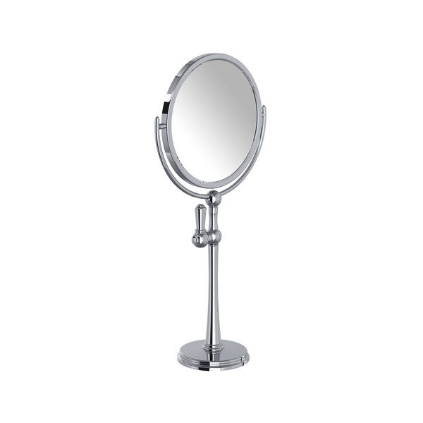 Freestanding Makeup Mirror - Polished Chrome | Model Number: U.6931APC