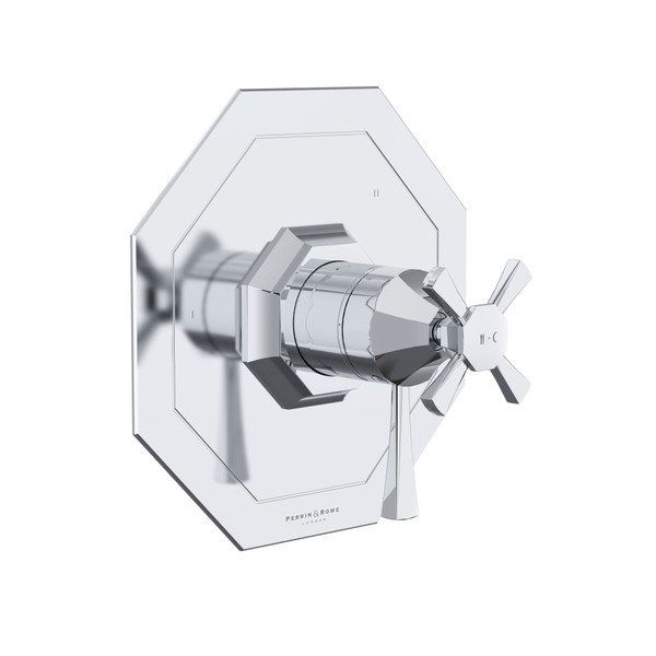 Deco™ 1/2" Therm & Pressure Balance Trim With 5 Functions - Polished Chrome | Model Number: U.TDC45W1LS-APC