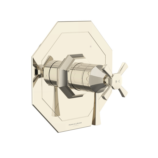 Deco™ 1/2" Therm & Pressure Balance Trim With 5 Functions - Polished Nickel | Model Number: U.TDC45W1LS-PN