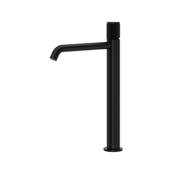 Amahle Single Handle Tall Bathroom Faucet - Matte Black | Model Number: AM02D1IWMB - Product Knockout
