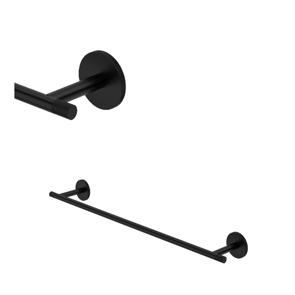 Amahle™ 24" Towel Bar - Matte Black | Model Number: AM25WTB24MB