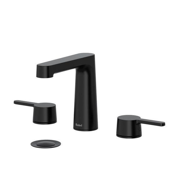 Nibi Widespread Bathroom Faucet - Black | Model Number: NB08BK - Product Knockout