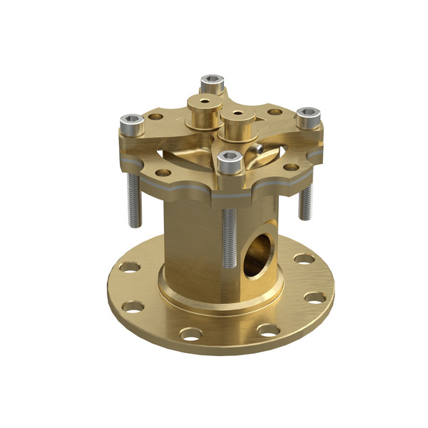 Rough-In Valve For Floor Mounted Pillar Tubfiller - Unfinished | Model Number: RH0506F1