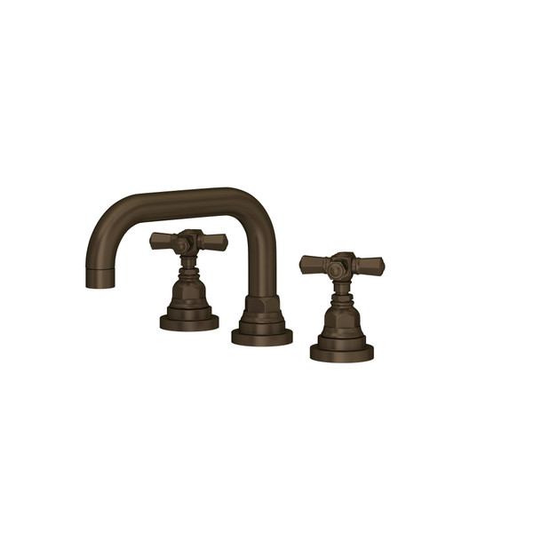 San Giovanni Widespread Bathroom Faucet With U-Spout - Tuscan Brass | Model Number: SG09D3XMTCB - Product Knockout