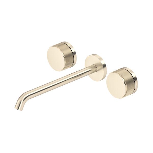 Amahle™ Wall Mount Tub Filler Trim With C-Spout - Satin Nickel | Model Number: TAM06W3IWSTN