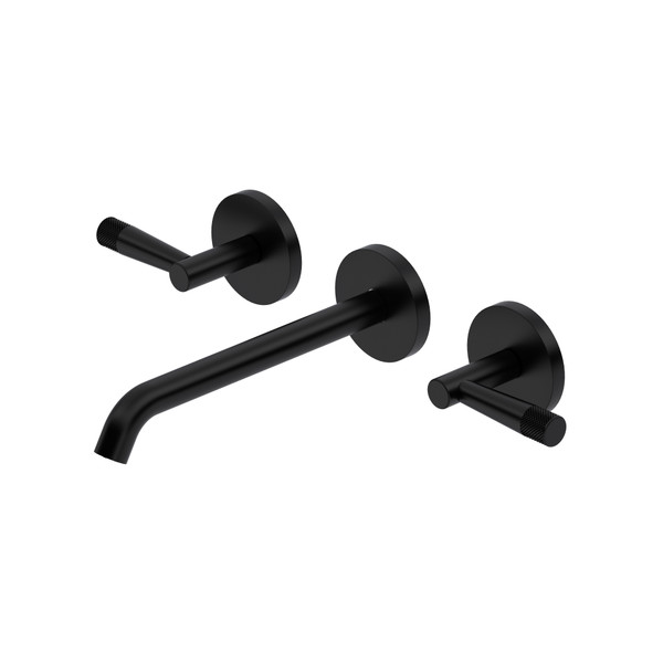Amahle™ Wall Mount Lavatory Faucet Trim - Matte Black | Model Number: TAM08W3LMMB