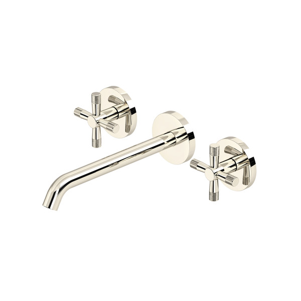 Amahle Wall Mount Bathroom Faucet Trim - Polished Nickel | Model Number: TAM08W3XMPN - Product Knockout