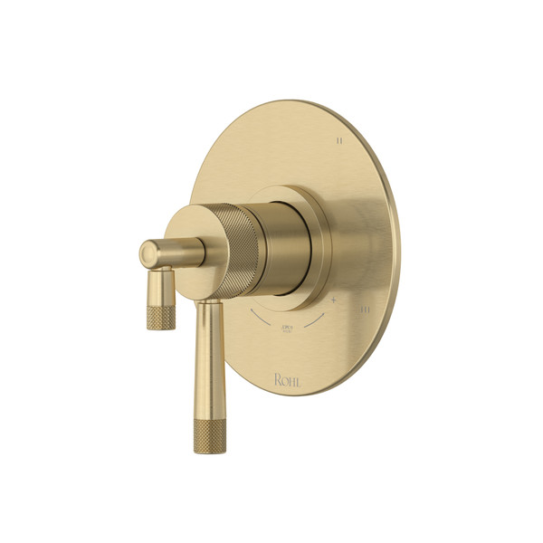 Amahle™ 1/2" Therm & Pressure Balance Trim With 5 Functions - Antique Gold | Model Number: TAM45W1LMAG