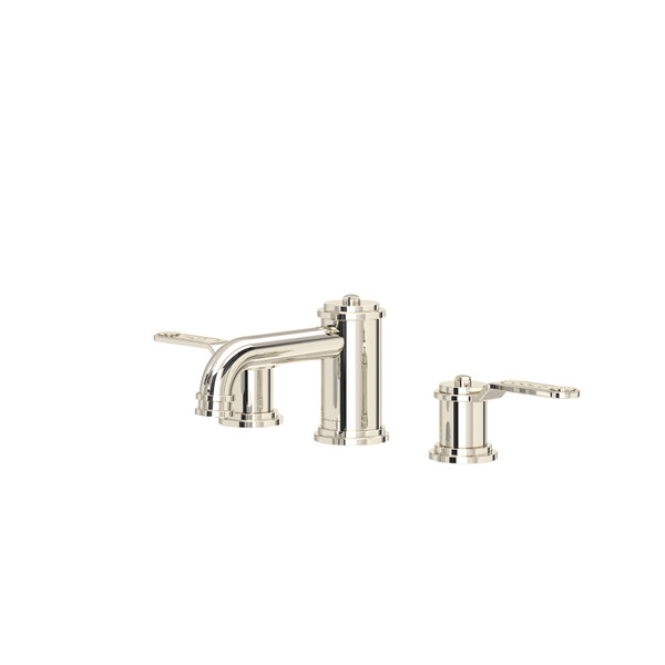 Armstrong Widespread Bathroom Faucet With Low Spout - Polished Nickel | Model Number: U.AR08LD3HTPN - Product Knockout