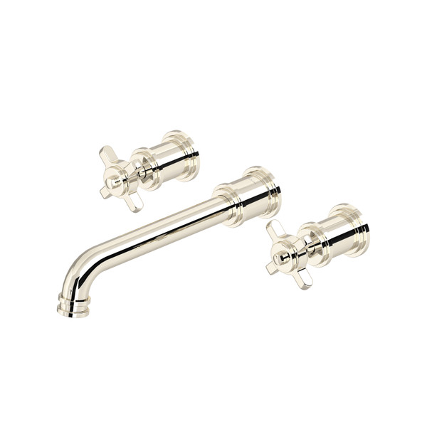 Armstrong Wall Mount Bathroom Faucet Trim - Polished Nickel | Model Number: U.TAR08W3XMPN - Product Knockout